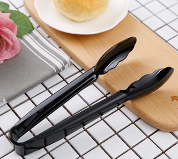 9" SERVING TONG (BLACK)