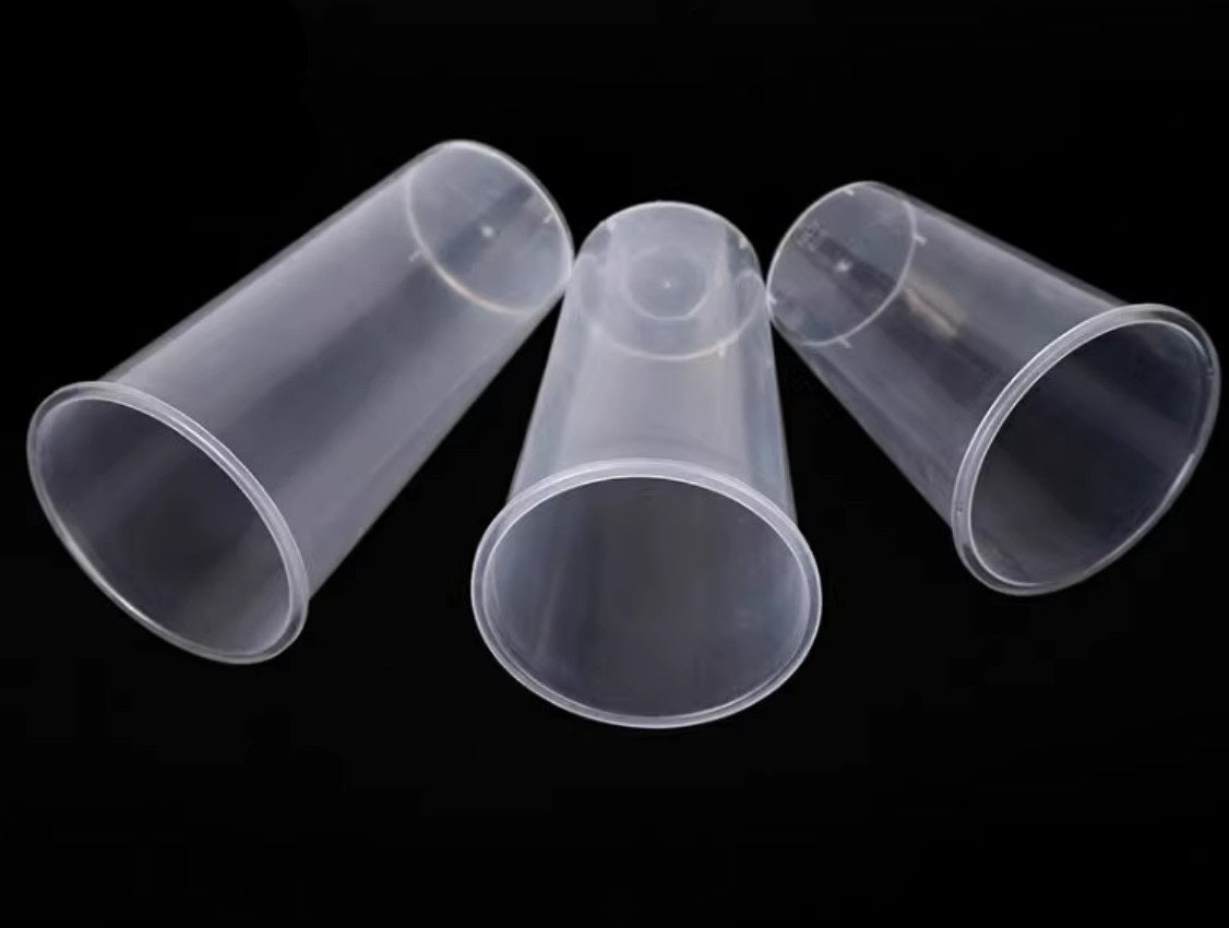 PP Injection Cup with Clear Hook Lid