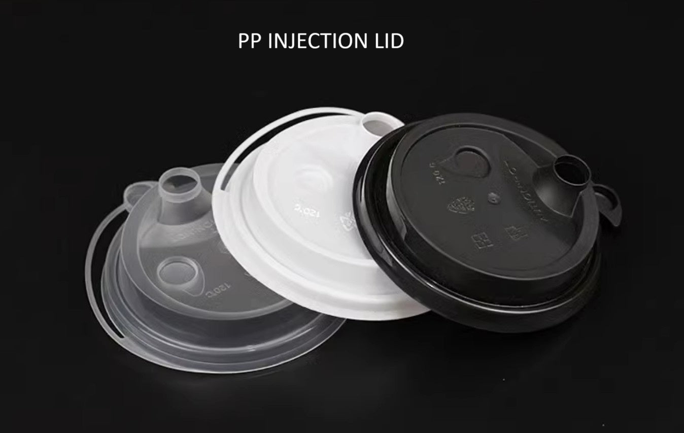 Close-up of PP Injection Cup's Rim and Lid Fit