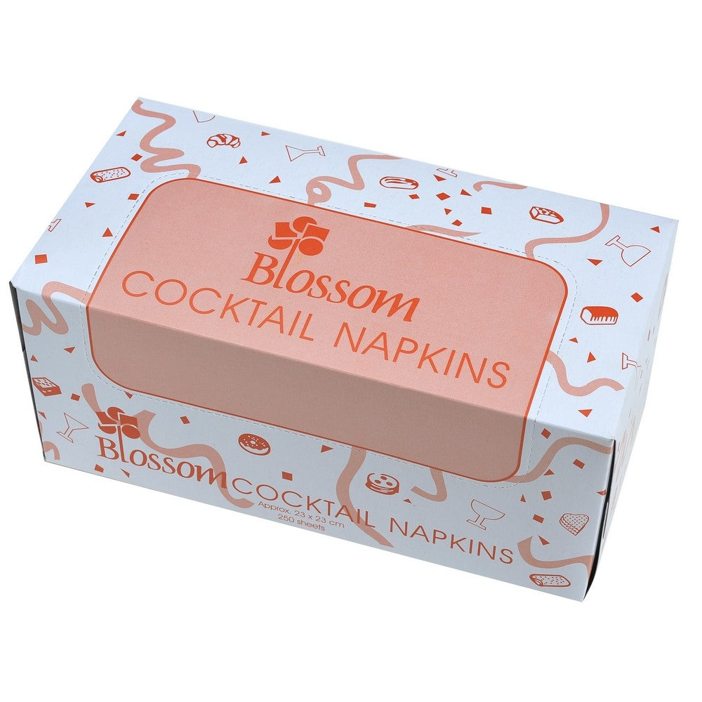 Cocktail Napkin (White, 2 Ply)
