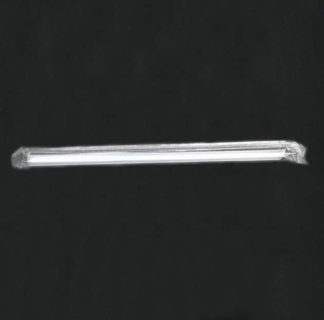 Disposable clear straw in hygienic BOPP individual packaging for restaurants and cafés