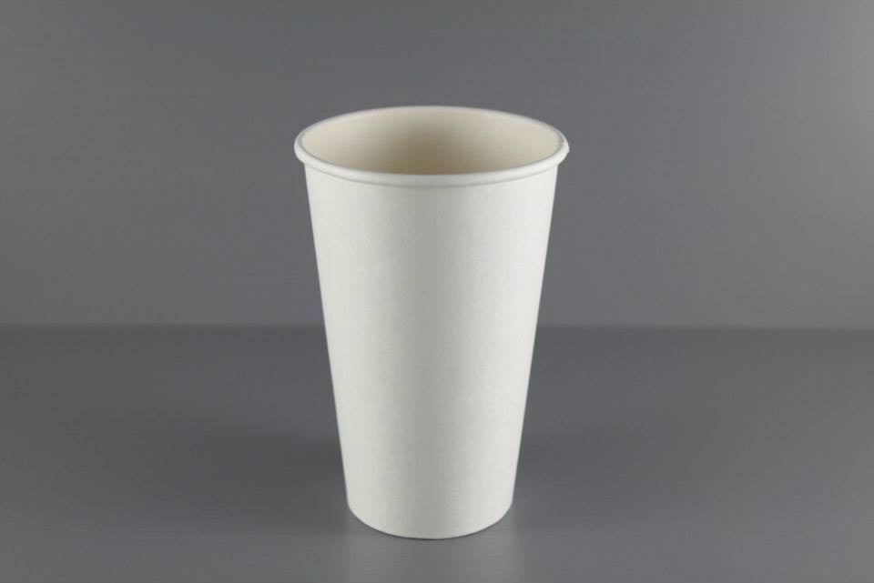 16oz Hot Cup White