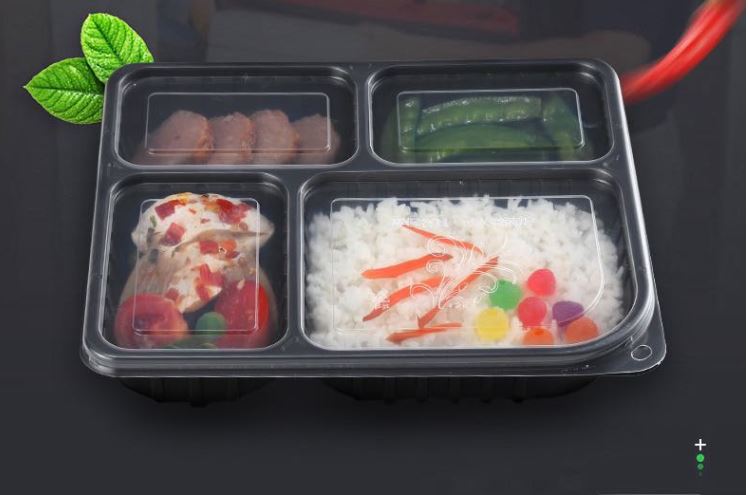 4 COMPARTMENT BENTO TRAY
