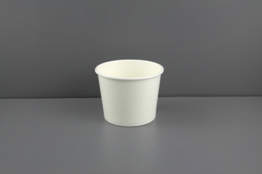 1000cc disposable paper bowl with leak-resistant lid
