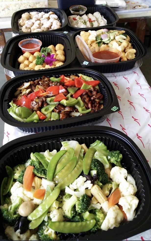Side view of the BX-289 Bento Packaging Box, highlighting its secure, spill-resistant construction suitable for food delivery and takeaway.