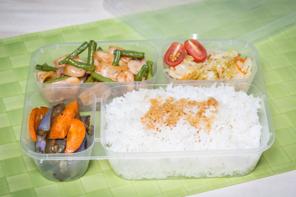 MS 1200QC 4 Compartment Container