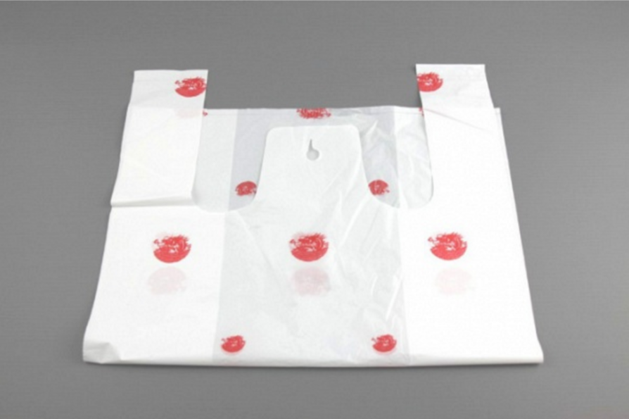 Medium White Carrier Bag