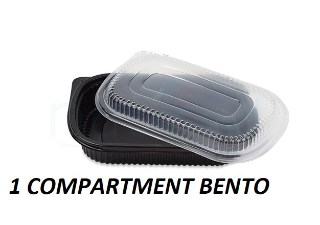 1 COMPARTMENT BENTO TRAY