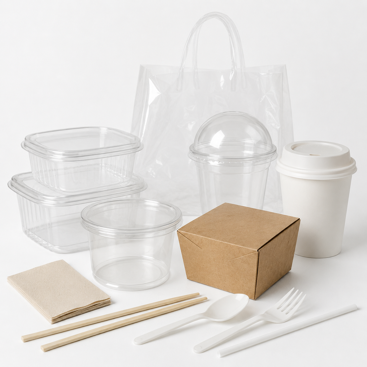 Wholesale disposable food packaging and F&B supplies Singapore