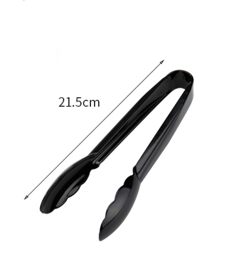 9" SERVING TONG (BLACK)