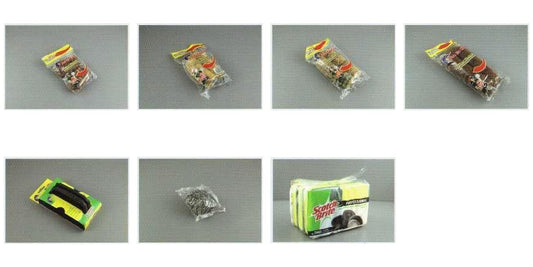Commercial cleaning brushes scouring brush steel brush and sponge