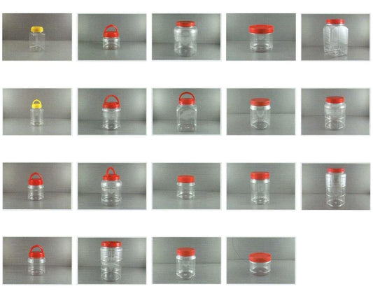Chinese New Year clear snack containers with lids in 19 models