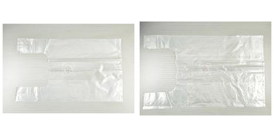 Four-cup and six-cup LDPE drink carrier bags