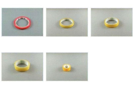 Bakery cellulose and stationery tape rolls in multiple widths