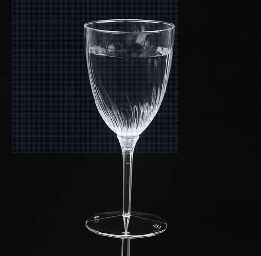 Disposable wine glass