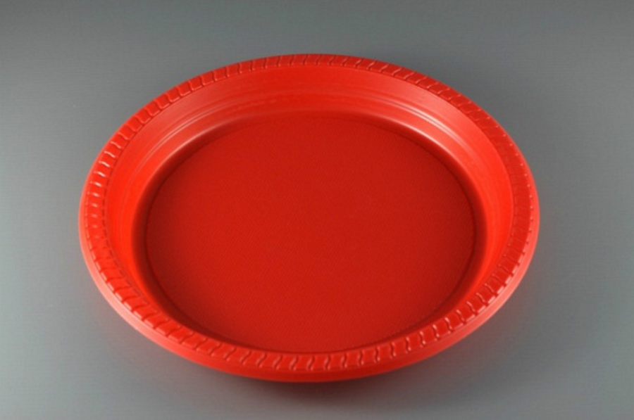 9" PLASTIC PLATE