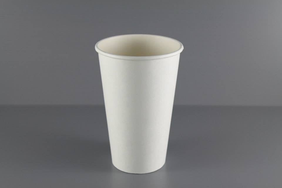 16oz Hot Cup (White)