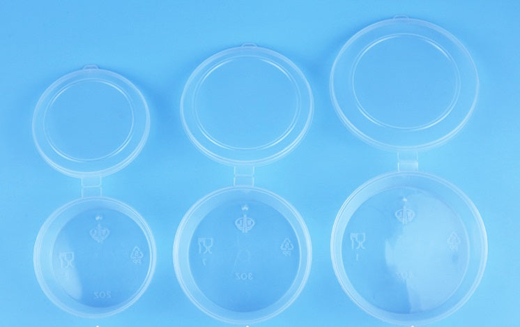 ROUND CONTAINER WITH LID
