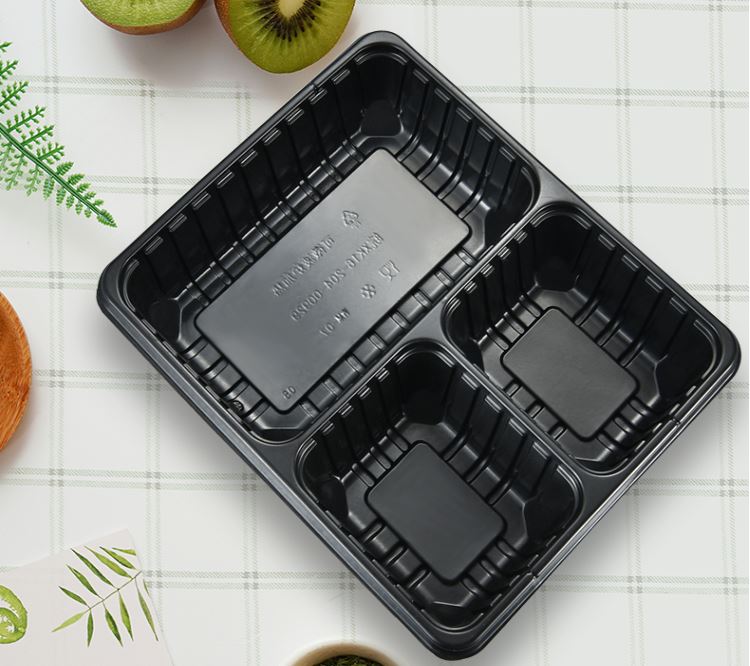3 COMPARTMENT BENTO TRAY