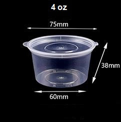 ROUND CONTAINER WITH LID