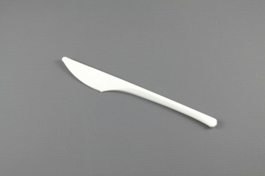 7" PLASTIC KNIFE (WHITE)