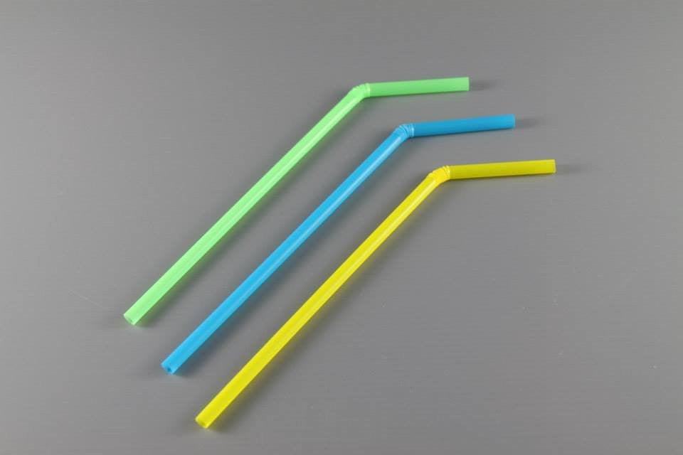 8" Flexible Straw - Mixed Colour