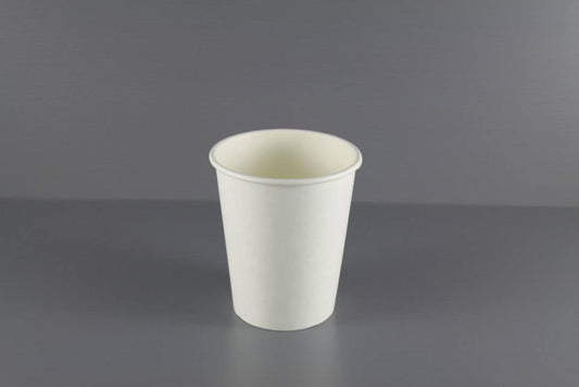 8oz Paper Hot Cup (White)