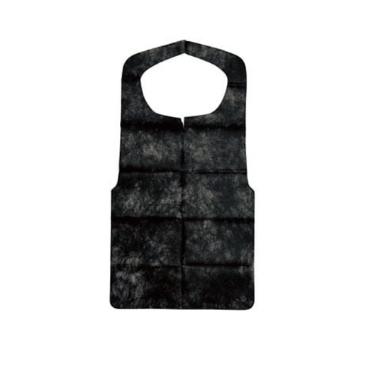 Black Non Woven Apron (Disposable)