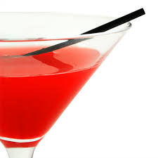 12.5cm Cocktail Straw Black